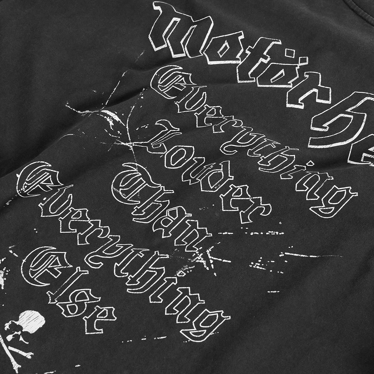 END. Men's X MASTERMIND WORLD x Motorhead RWTD T-Shirt in Black