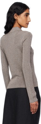 A.P.C. Gray Mila Polo