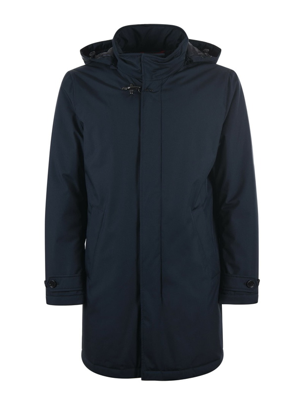 Photo: Fay Technical Gabardine Raincoat
