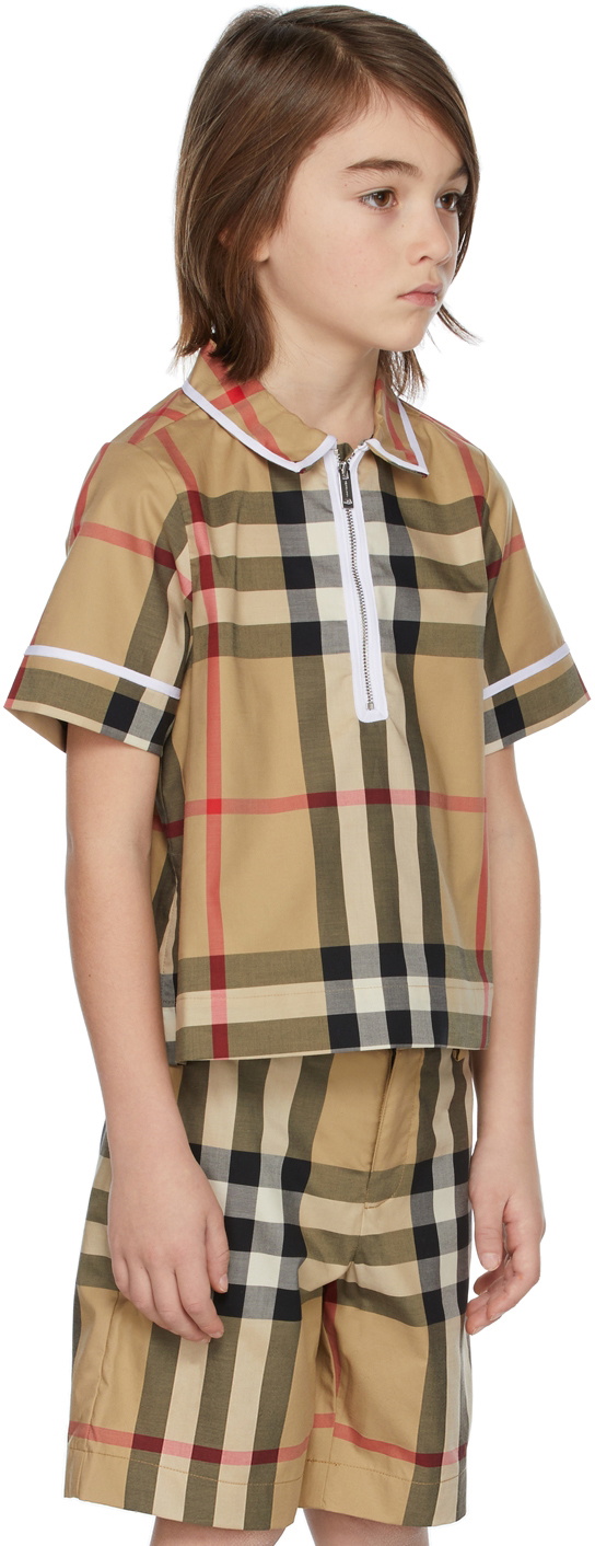 Burberry best sale kids blouse