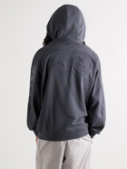 MCQ - Logo-Appliquéd Cotton-Jersey Hoodie - Gray