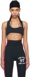 GREG ROSS Black Racer Back Bra