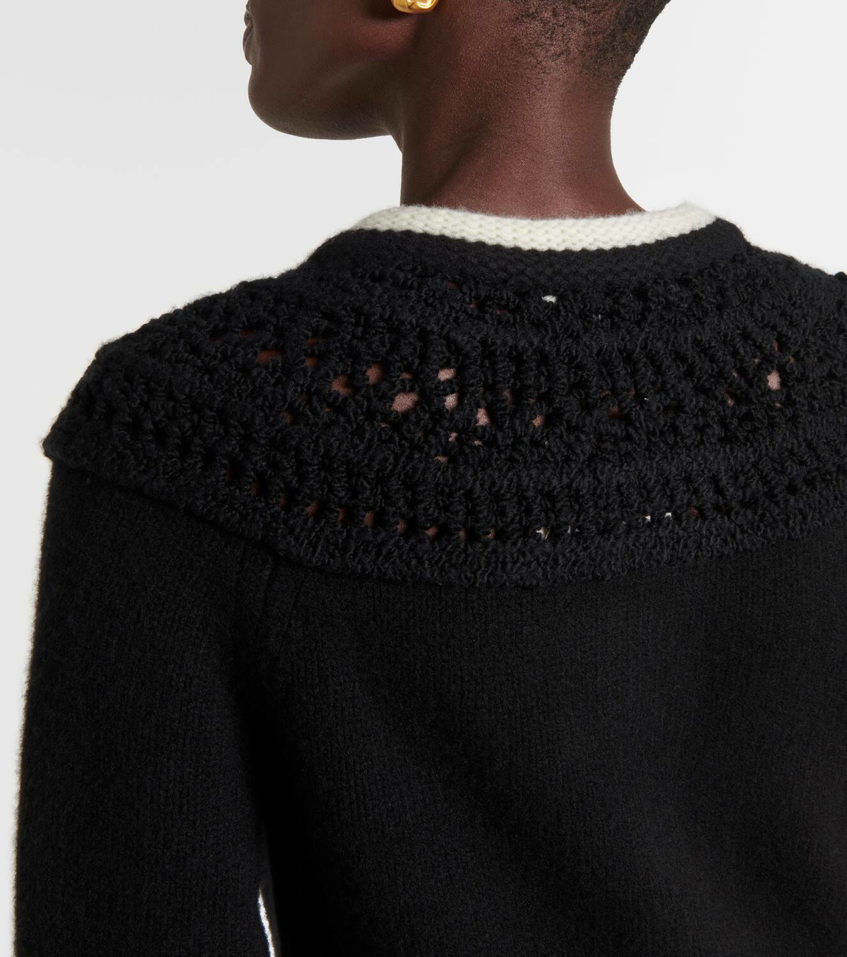 Xu Zhi Wool-blend cardigan