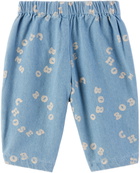Bobo Choses Baby Blue Circle Jeans