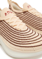 Athletic Propulsion Labs Techloom Zipline Embroidered Knit Sneakers Beige