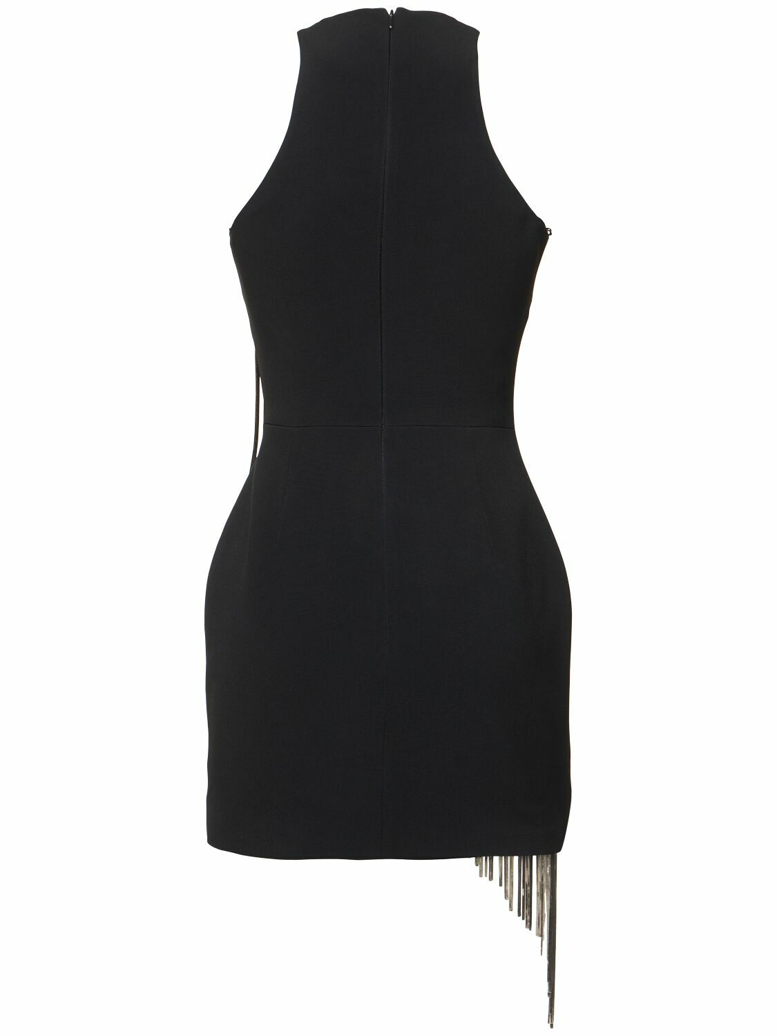 knee length dresses for ladies David Koma Crystal-Embellished Cady Mini Dress – Runway Catalog main image 0