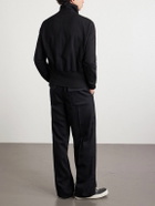 Rick Owens - Bauhaus Jogger Cotton-Jersey Zip-Up Jacket - Black