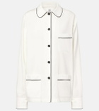 Toteme Oversized silk shirt