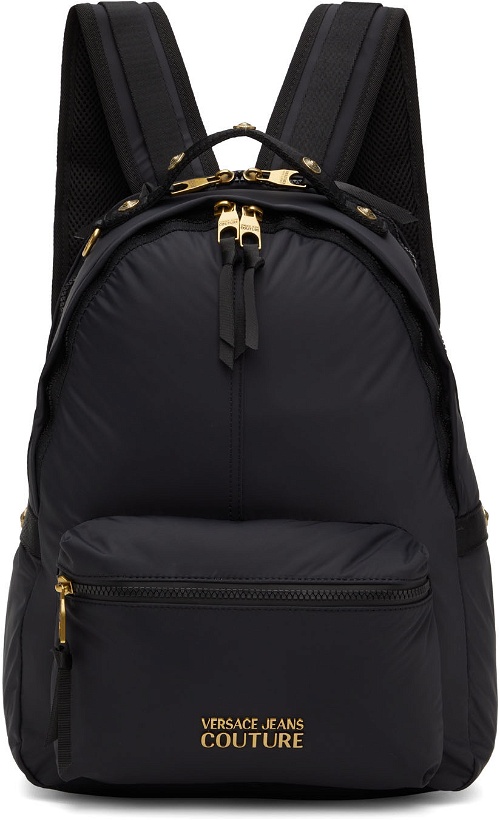 Photo: Versace Jeans Couture Black Stud Backpack