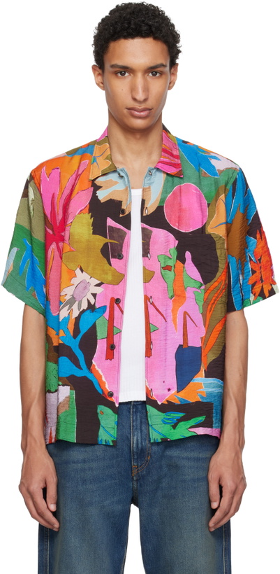 Photo: Paul Smith Multicolor S/S Casual Fit Shirt