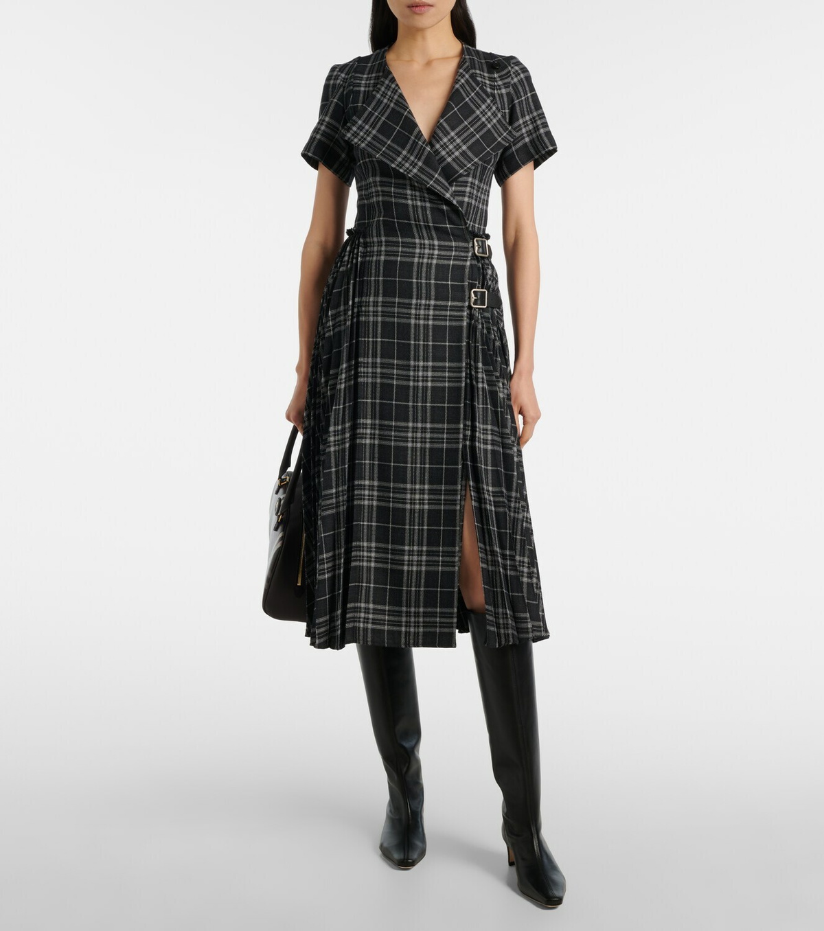 Staud Wally leather knee-high boots