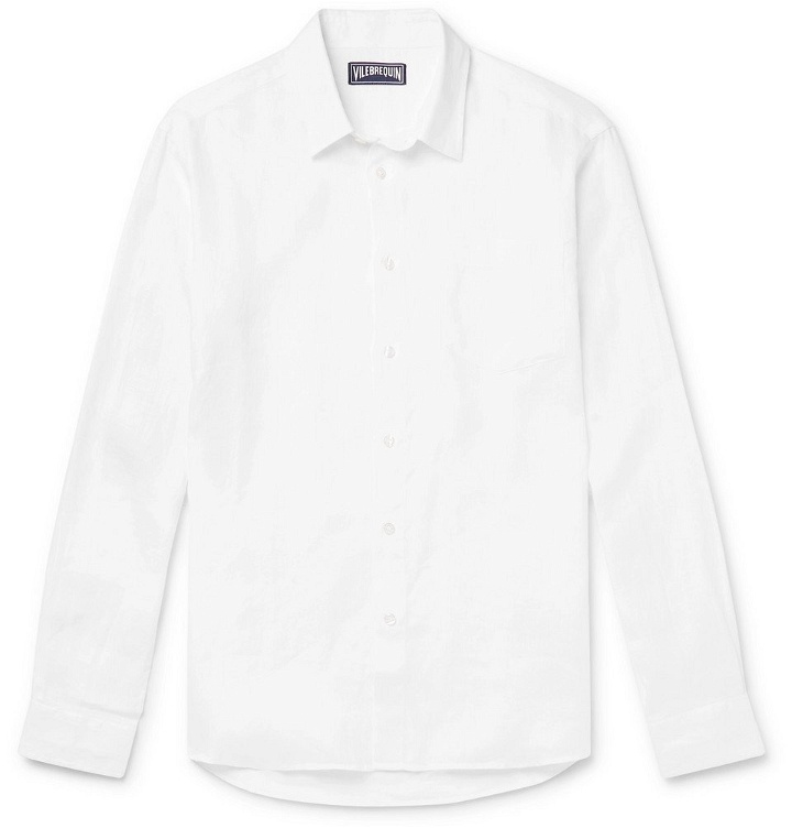 Photo: Vilebrequin - Caracal Linen Shirt - Men - White