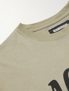 Neighborhood - Logo-Print Cotton-Jersey T-Shirt - Brown