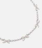 Self-Portrait Crystal-embellished necklace