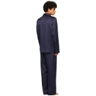 CDLP Navy Home Suit Long Sleeve Pyjama Set