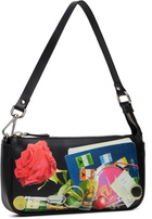 VAQUERA Black Trompe L'Oeil Pochette Bag