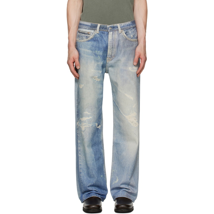 Photo: OUR LEGACY Blue Third Cut Jeans