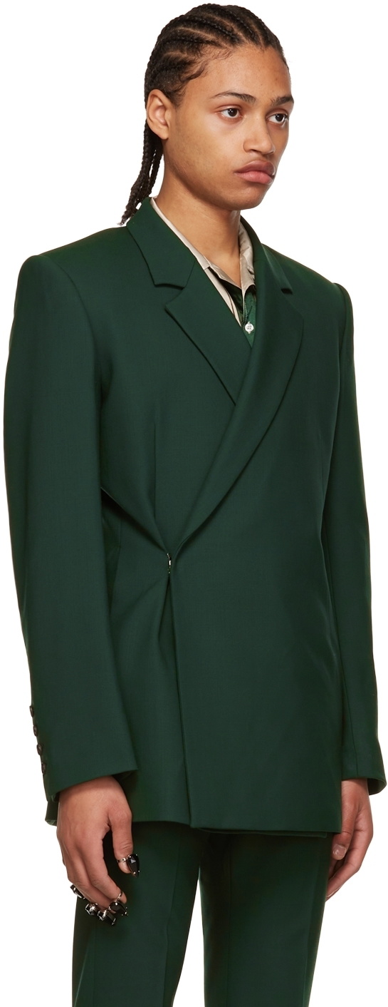 EGONlab Green Wool Blazer EGONlab