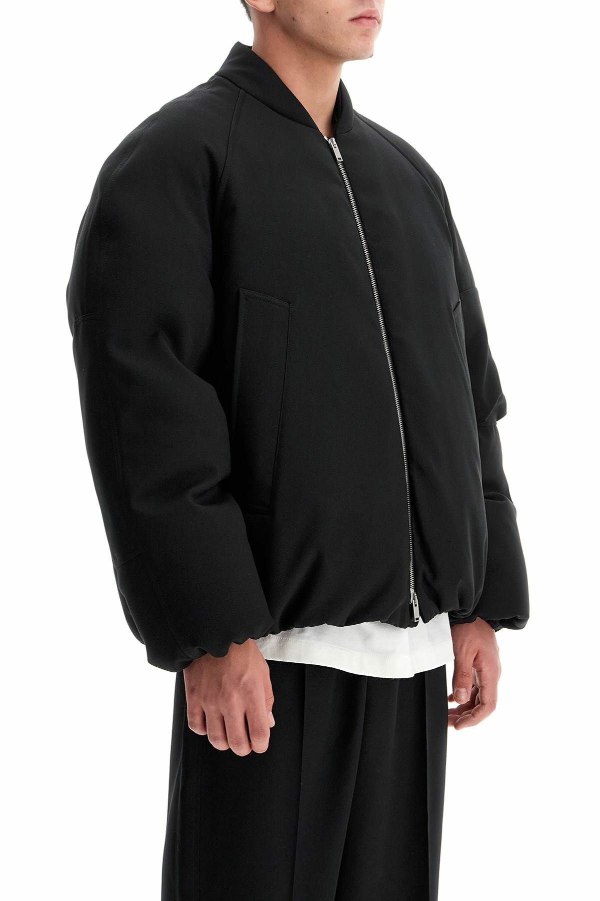 アウターその他 Jil Sander Waist Belt Padded Jacket - Black Jil Sander zip-up Puffer Jacket | Black | FARFETCH