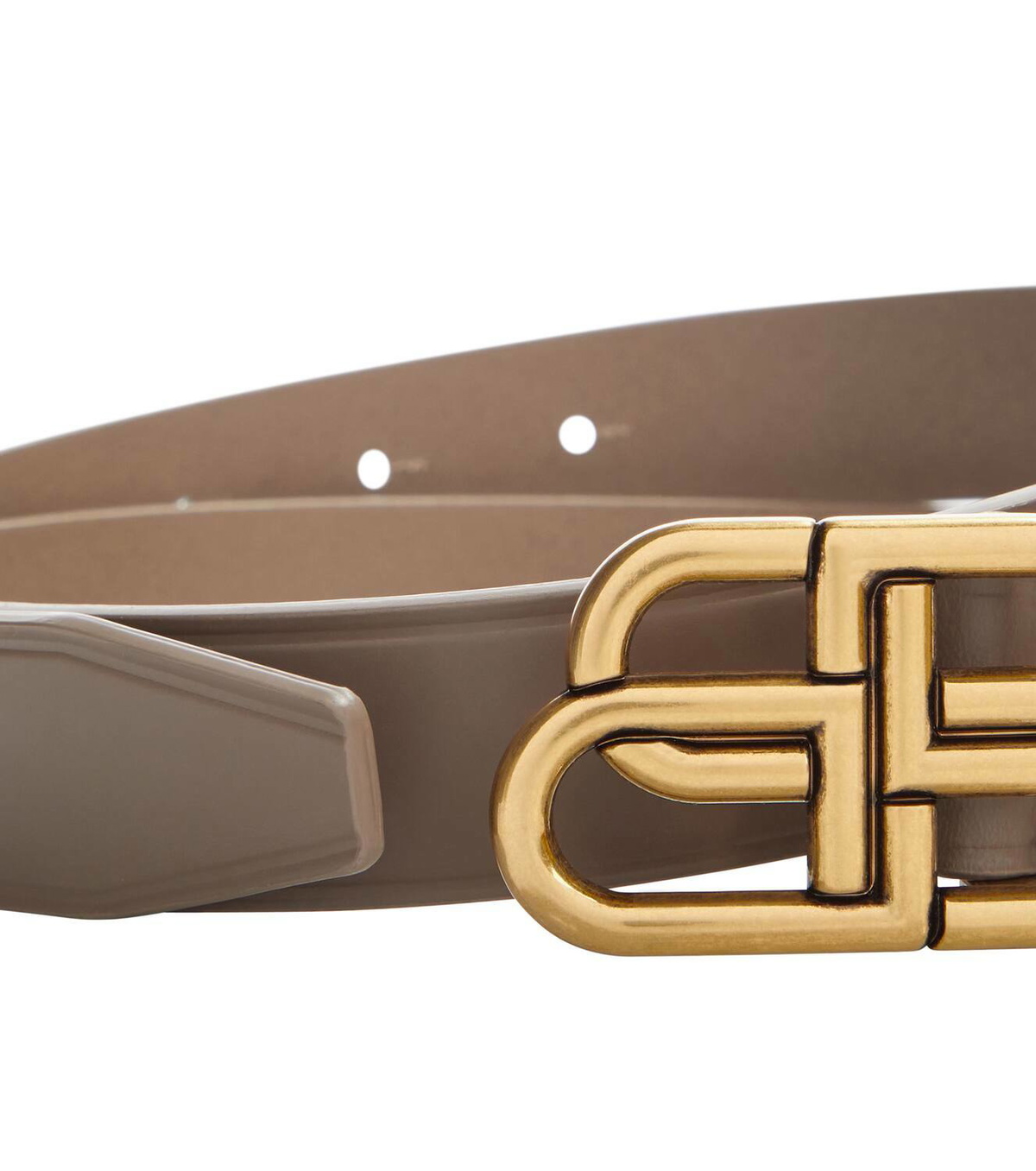 Balenciaga BB leather belt