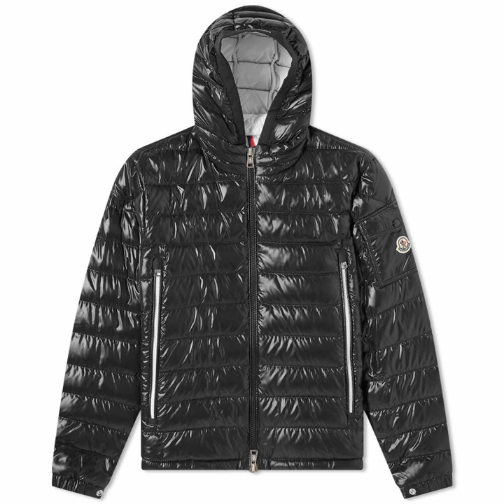 Photo: Moncler Men's Galion Hooded Down Jacket in Black