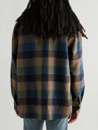 Nudie Jeans - Robban Checked Wool-Blend Shirt - Multi