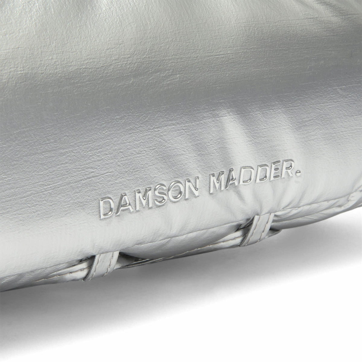 Damson Madder Women's Puffy Saz Bag in Silver 