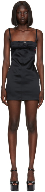 Photo: Coperni Black Bustier Minidress