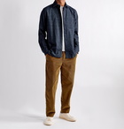 Incotex - Cotton-Flannel Shirt - Blue