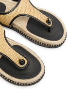 Castañer Tamesis Rafia Espadrille Sandals Beige