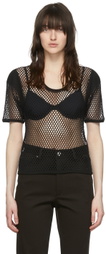 Maiden Name SSENSE Exclusive Black Dolores T-Shirt