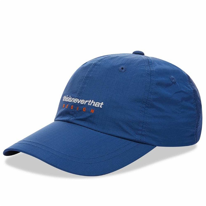 Photo: thisisneverthat Men's Ripstop DSN-Logo Cap in Blue