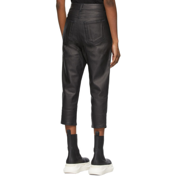 パンツ Rick Owens DRKSHDW collapse cut long 26 Rick Owens Collapse Cut Jeans in Black | Lyst