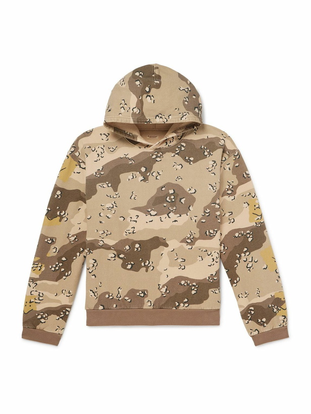 Photo: KAPITAL - Peckish Choco-Chip Printed Cotton Hoodie - Neutrals