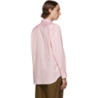 Comme des Garcons Shirt Pink Oxford Shirt