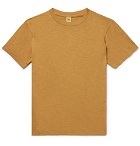 Velva Sheen - Slub Cotton-Jersey T-shirt - Men - Yellow