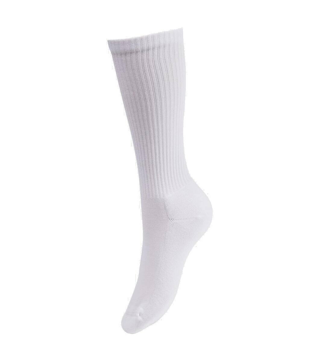 Photo: Balenciaga Logo cotton-blend socks