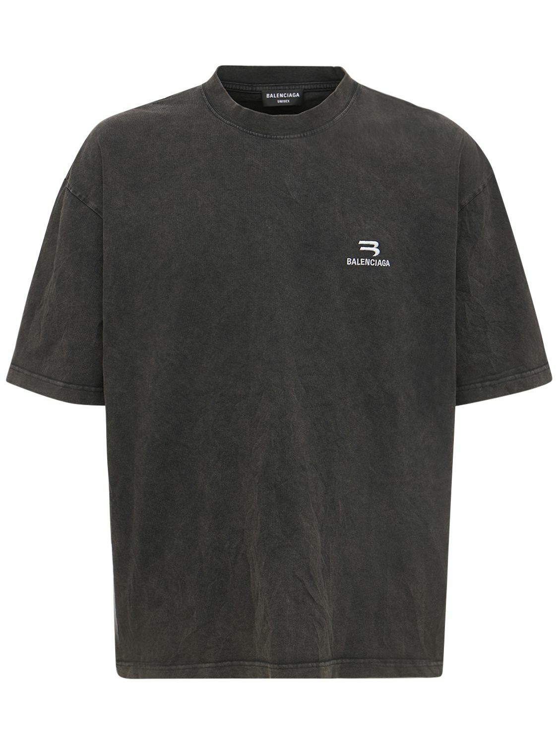 BALENCIAGA Sporty B Cotton T-shirt Balenciaga