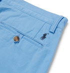 Polo Ralph Lauren - Slim-Fit Stretch-Cotton Twill Chino Shorts - Men - Light blue
