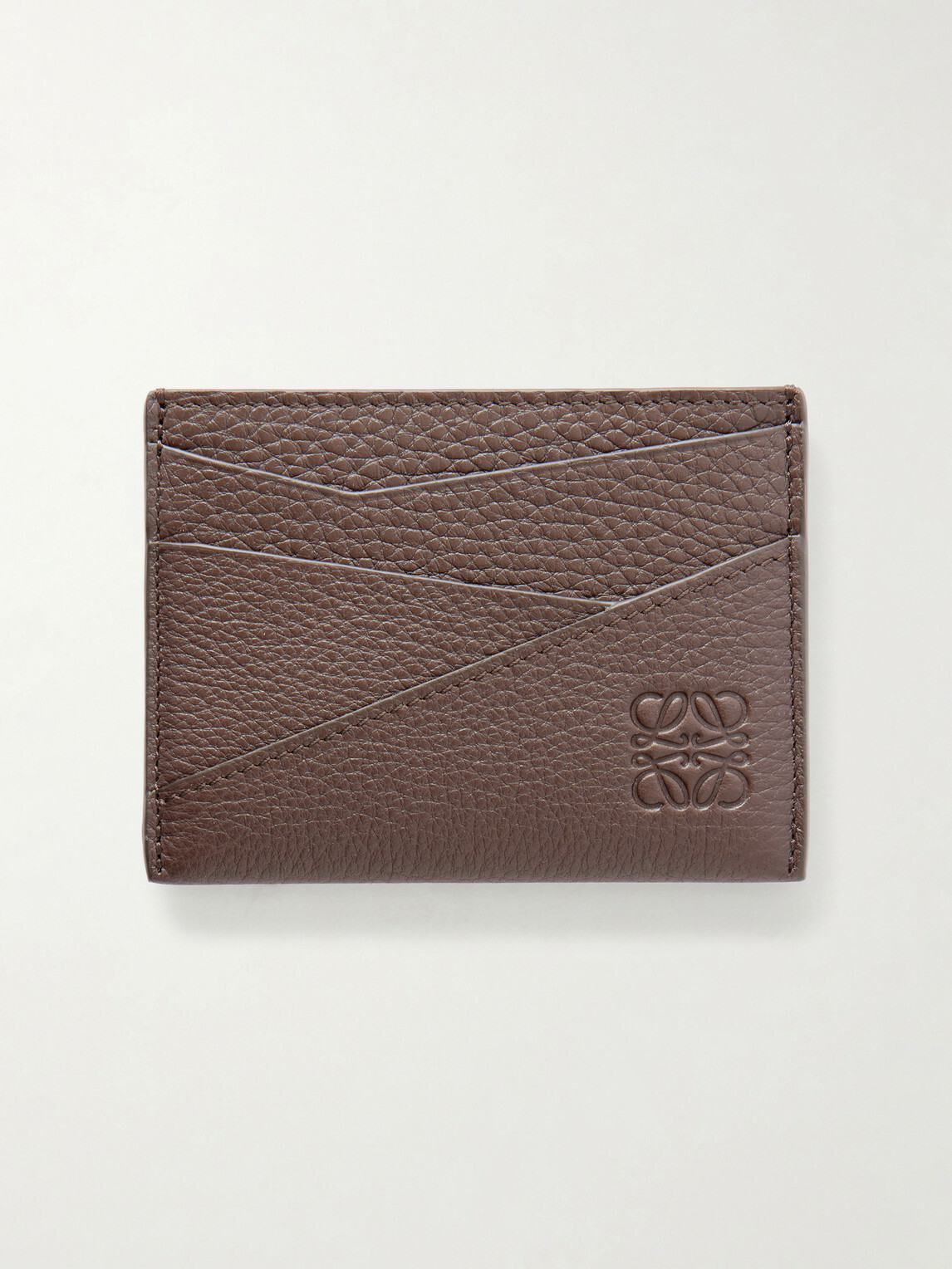 LOEWE - Puzzle Edge Logo-Debossed Leather Cardholder