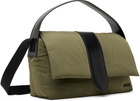 JACQUEMUS Khaki La Croisière 'The Bambino messenger' Bag