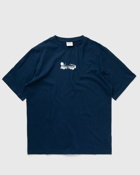 Daily Paper Scratch Logo Ss T Shirt Blue - Mens - Shortsleeves