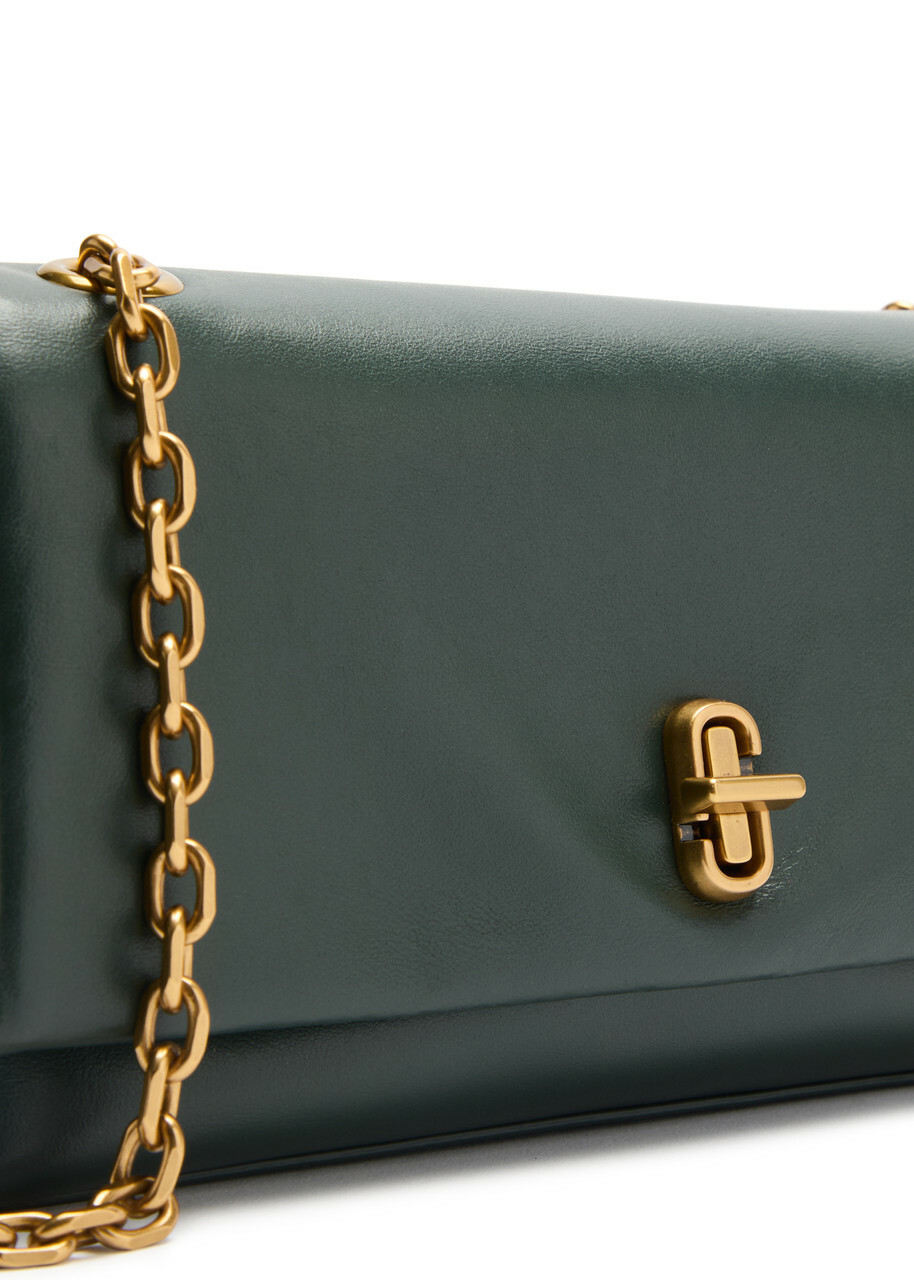 Marc Jacobs The Dual Chain Mini Leather Shoulder bag - Dark Green - One Size