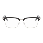 Tom Ford Black and Silver TF-5504 Glasses