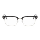 Tom Ford Black and Silver TF-5504 Glasses