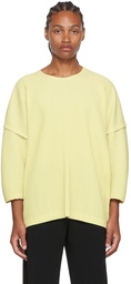 Homme Plissé Issey Miyake Yellow Monthly Color July T-Shirt