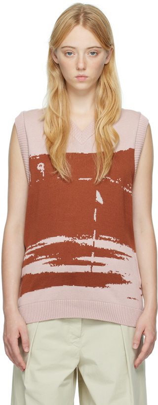 Photo: Manors Golf Beige Landscape Vest