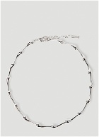 Large Drop Bracelet in Silver