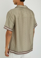 Che Lucena Printed Shirt Light Brown