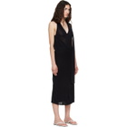 Belle Anna Black Duo Midi Dress